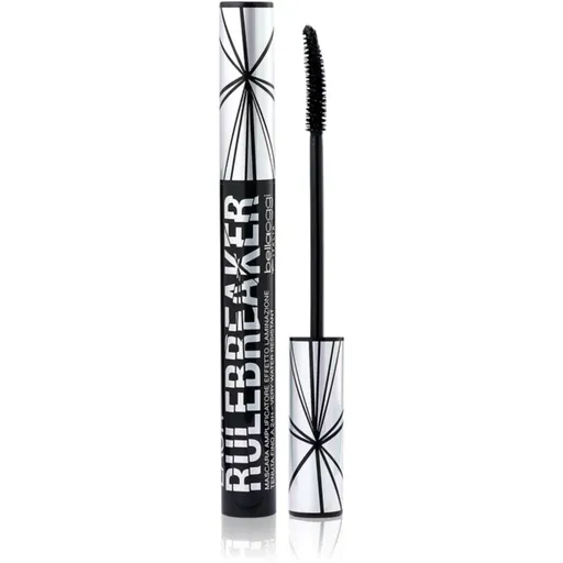 bellaoggi Rule Breaker Mascara vodeodolná riasenka pre predĺženie, natočenie a objem odtieň Black 6 ml