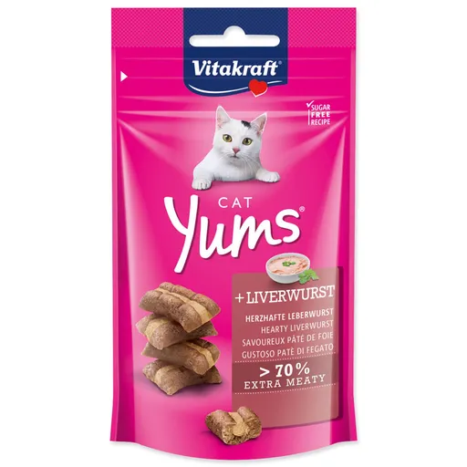 Vitakraft Yums s pečeňovkou 40 g