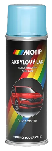 AUTOSPREJ ŠKODA - Metalíza na auto v spreji 465253 - modrá nebeská 0,2 L