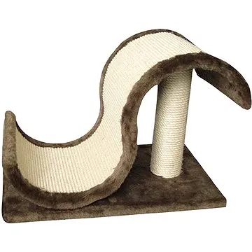 Senful Škrabadlo Vlnka hnedé 50 × 34 × 30 cm (CHPsk0043)