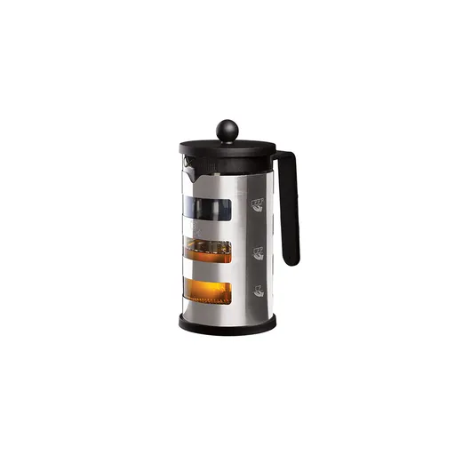 BERLINGER HAUS - Kanvica na čaj a kávu 600ml Black Silver BH 7806