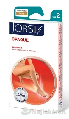 JOBST OPAQUE kompresívne lýtkové pančuchy s otvorenou špičkou veľkosť 3, 1 pár