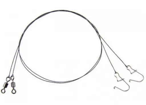 Mistrall volfrámové lanko pre lov dravcov -25 cm 5 kg