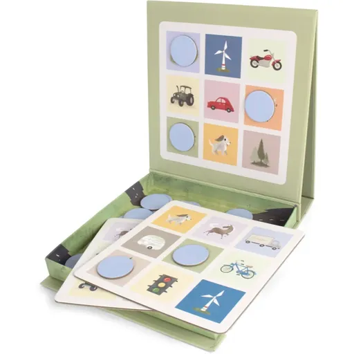 FILIBABBA Magnetic Game Road Trip Bingo magnetická doska 1 ks