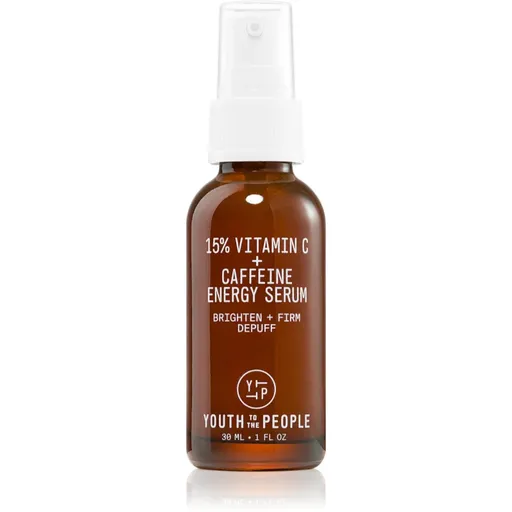Youth To The People Energy 15% Vitamin C + Caffeine Serum rozjasňujúce sérum s vitamínom C 30 ml