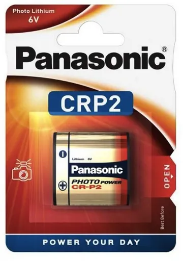 PANASONIC Lítiové - FOTO batéria CR-P2L/1BP 6V (blister - 1ks)