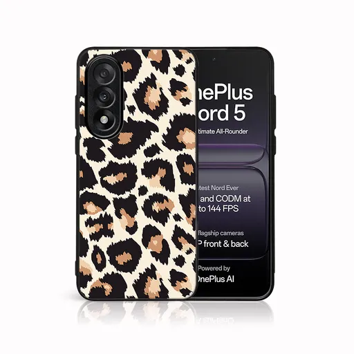 MY ART Ochranný kryt pre OnePlus Nord 5 5G LEOPARD PRINT (238)