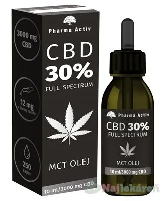 Pharma Activ CBD 30% Full Spectrum MCT OLEJ 10 ml
