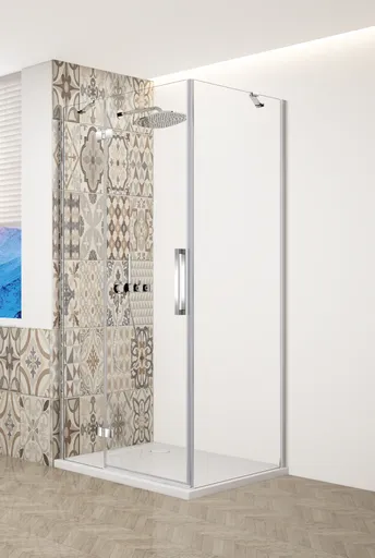 GELCO - TRINITY CHROM štvorcový kút 800x800 ľavý, číre sklo, GT5680-80CL-CH GT5680-80CL-CH