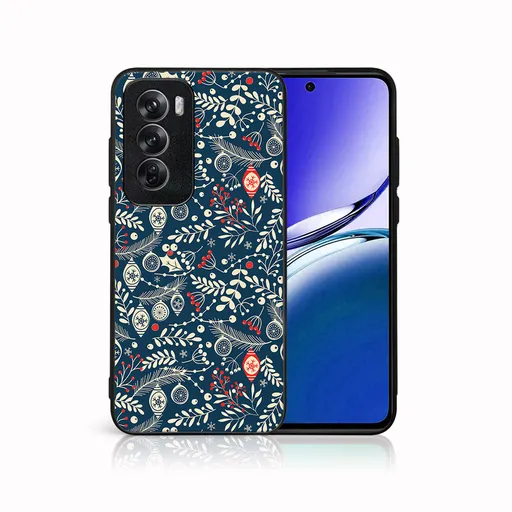 MY ART Kryt s vianočným dizajnom Oppo Reno12 Pro 5G MISTLETOE (070)