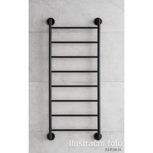 P.M.H. Niklas sušiak uterákov elektrický 146,2x65,7 cm čierná NI26571462BRK