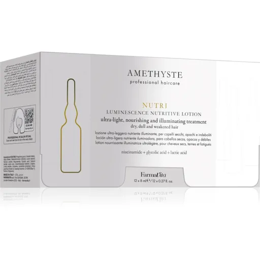 FarmaVita Amethyste Hydrate ampuly pre hydratáciu a lesk 12x8 ml