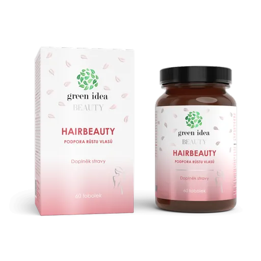 Green Idea Výživový doplnok na podporu rastu vlasov​ HAIRBEAUTY