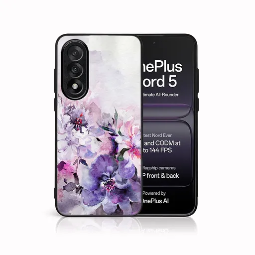 MY ART Ochranný kryt pre OnePlus Nord 5 5G PEONIES (156)