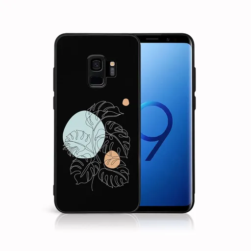 MY ART Ochranný obal pre Samsung Galaxy S9 MONSTERA (194)