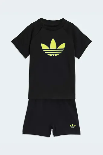 Detská bavlnená súprava adidas Originals