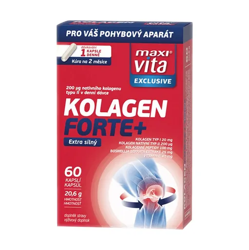 MAXI VITA Exclusive Kolagén Forte+ 60 kapsúl