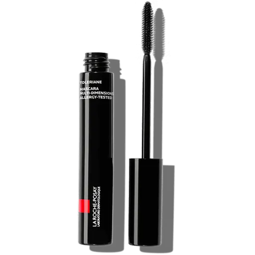 La Roche-Posay Toleriane vodeodolná riasenka pre citlivé oči Black 7,6 ml