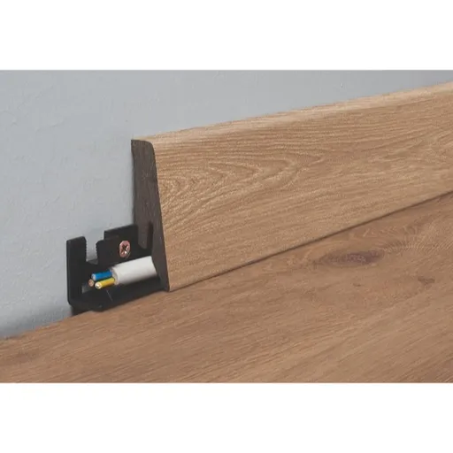 Lišta soklová Naturel hnedá, MDF, dĺžka 260 cm, L58C8472