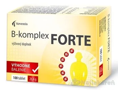 Novertis B-komplex Forte 100 tabliet
