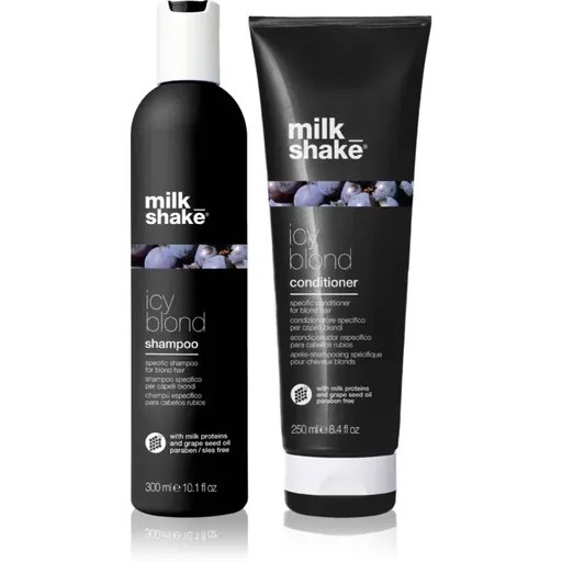milk_shake® Icy Blond Duo Pack sada pre blond a melírované vlasy