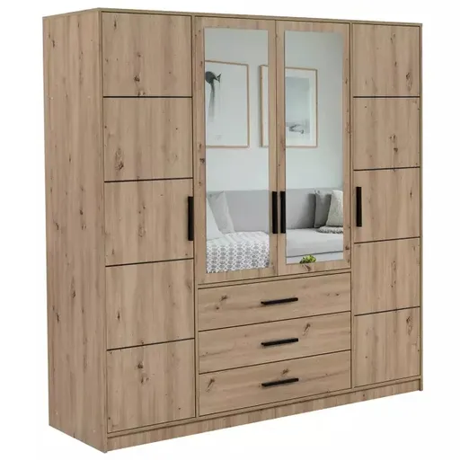 ArtStol Šatníková skriňa KOS D4 | dub artisan