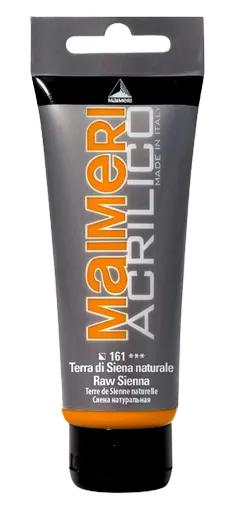 MAIMERI ACRILICO - Akrylové farby 161 - raw sienna, 0,2 L