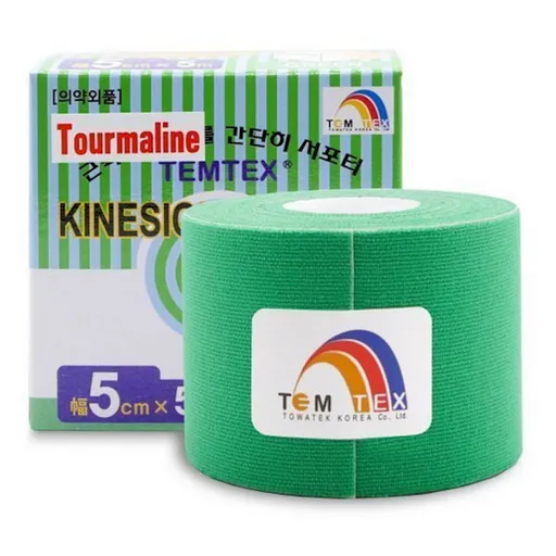 TEMTEX Tejpovacia páska Tourmaline zelená 5 cm x 5 m