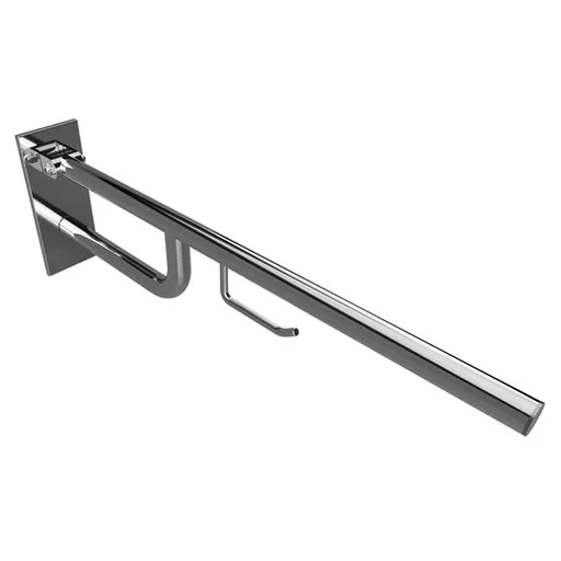 Bemeta Help madlo sklopné, s držiakom toal.pap.nehrdzavejúca oceľ 301607781