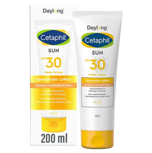 DAYLONG Cetaphil SUN SPF30 Liposomal Mlieko na opaľovanie 200 ml