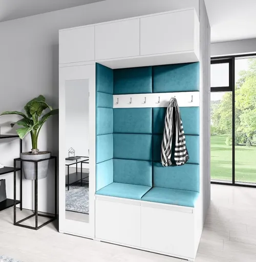 ArtPK Predsieň AMY 21 | biela so zrkadlom farebné prevedenie: Trinity 13