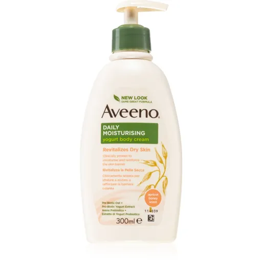 Aveeno Daily Moisturising Yoghurt body cream výživné telové mlieko Apricot