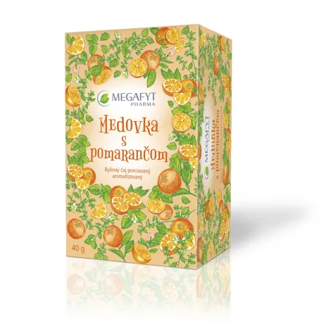 MEGAFYT Medovka s pomarančom 20x2 g (40 g)