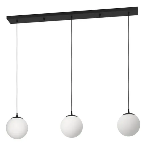 Závesné osvetlenie Eglo RONDO 3 čierna 900512