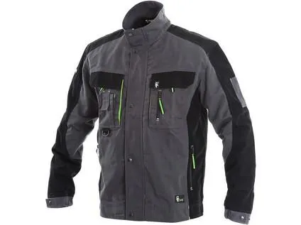 Blúza CXS SIRIUS LUCIUS, pánska, šedo-zelená, veľ. 64