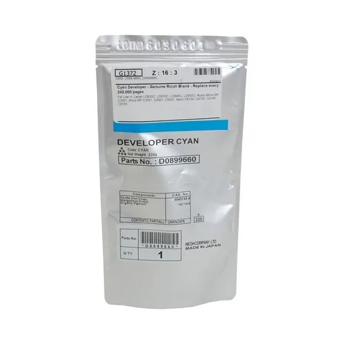 Ricoh D0899660 azúrový (cyan) originálny developer