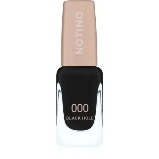 Notino Gel Effect Nail Polish lak na nechty s gélovým efektom Black Hole 10 ml