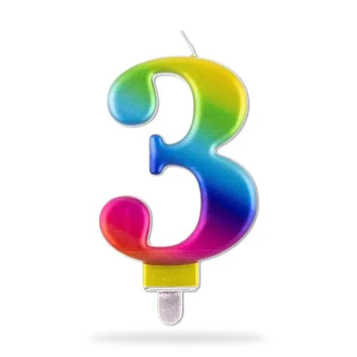 Tortová sviečka číslica