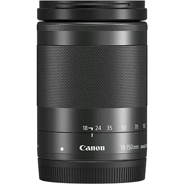 Canon EF-M 18–150 mm f/3,5–6,3 IS STM čierny (1375C005AA) + ZDARMA Čistiaci roztok K