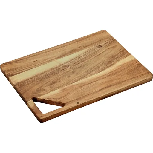 Kesper 29141 Doštička na krájanie a servírovanie akácie 35,5 x 25,5 x 1,7 cm, M