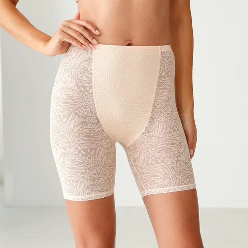 Bezšvové panty nohavičky zo strečovej čipky