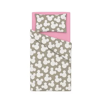 BabyTýpka 3-dielna sada obliečok – Mickey pink (8594201221378)