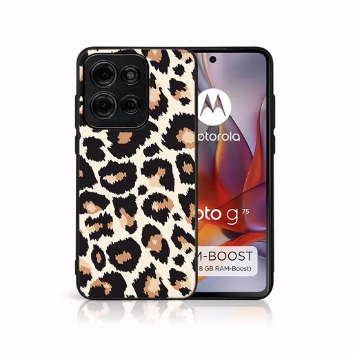 MY ART Ochranný kryt pre Motorola Moto G75 5G LEOPARD PRINT (238)