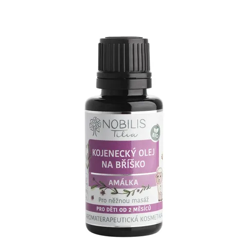 NOBILIS TILIA Dojčenský olej na bruško Amálka 20 ml
