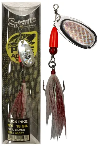 Pezon&michel rotačka buck pike full silver - 24 g