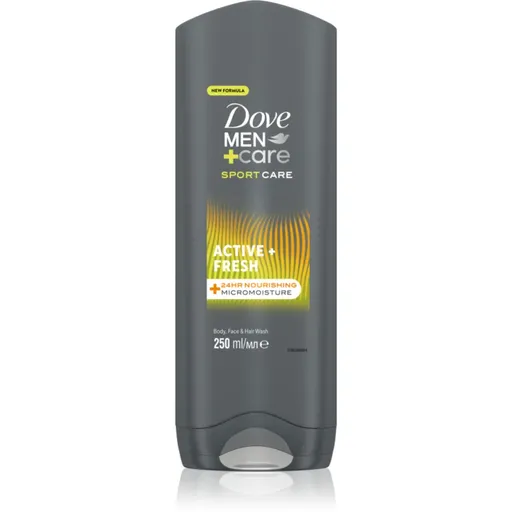 Dove Men+Care Sport sprchový gél na telo a tvár 250 ml