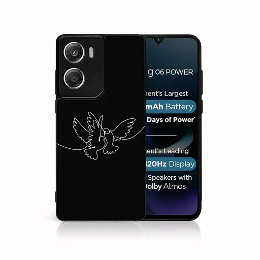 MY ART Ochranný kryt pre Motorola Moto G06 / G06 Power WHITE DOVE (195)