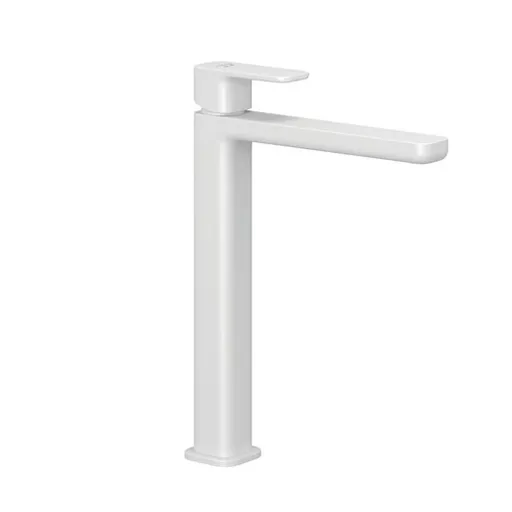 Kludi Renon vysoká umývadlová batéria bez výpuste matná biela 422985375