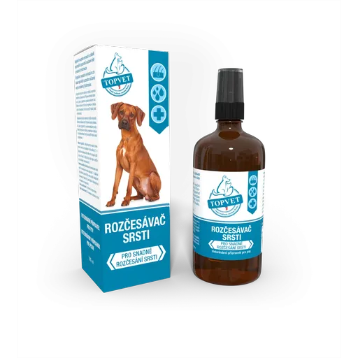 Rozčesávač srsti pre psy 100 ml – Green idea