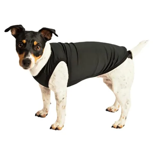 SAMOHÝL EXCLUSIVE Hanah termo tielko pre psy čierny 1 ks, Veľkosť oblečku: 20